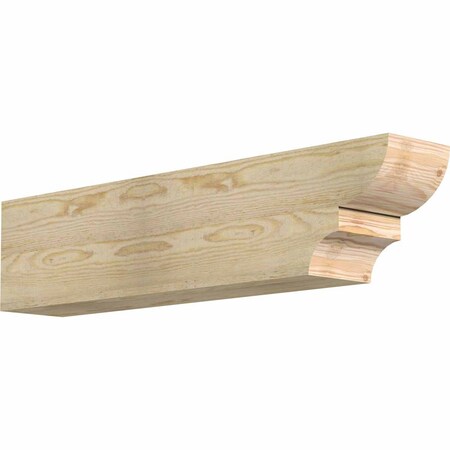 Ekena Millwork Ridgewood Rough Sawn Rafter Tail, Douglas Fir, 6"W x 8"H x 36"L RFT06X08X36RID00RDF
